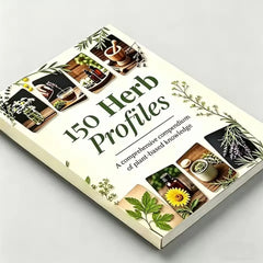 Herbal Medicine Book 150 Herb Profiles Natural Remedies Guide Medicinal Plants Encyclopedia Home Healing Reference Book