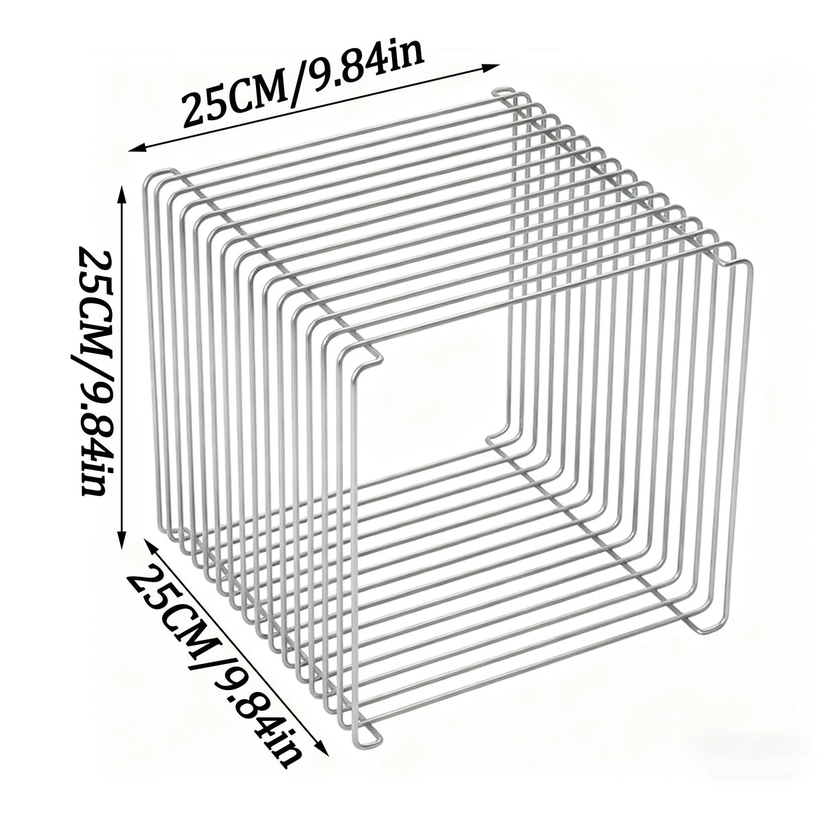 Metal Side Table, Creative Ironwork Corner Table, Bedroom Bedside Storage Rack, Multi-functional Storage Small Coffee Table