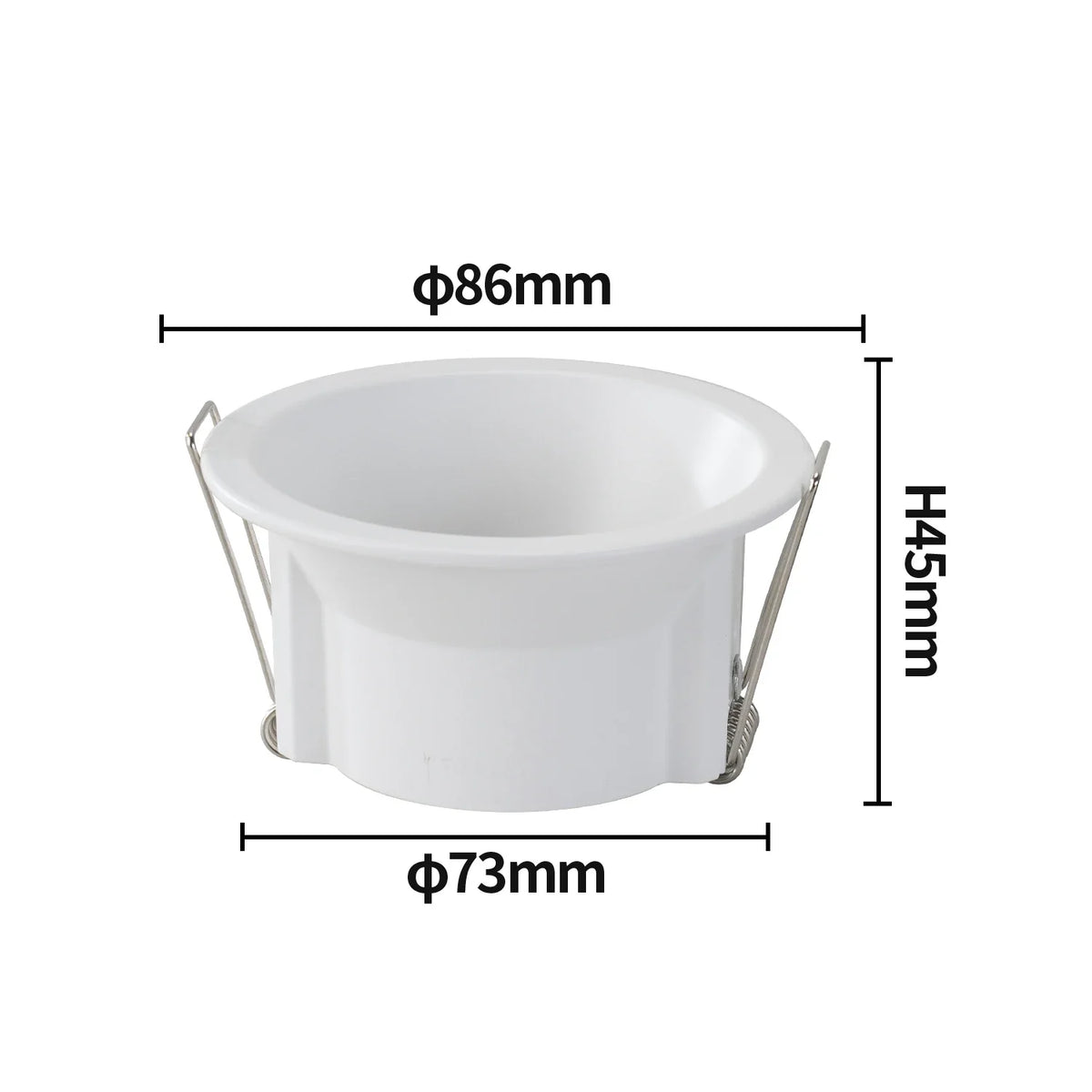 Recessed Mount Frame GU10/MR16 Lamp Holder Bathroom Spot Lighting Bracket SocketLamp Holder Socket Fitting Spot Lighting Fixture