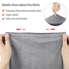 2pcs Sofa Armrest Protector Universal Armchair Covers Non-Slip Soft Warm Couch Arm Rest Covers Thickened Furniture Protector