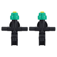 2Pcs External Thread Agricultural Sprayer Fan Shaped Spraying Nozzle for Agriculture