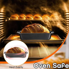 1 Piece Rectangle Loaf Pan Nonstick Carbon Steel Baking Bread Pan Kitchen Baking Tin Oblong Bread and Meat Bakeware YY121