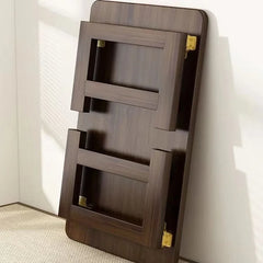 Foldable table, bay window table, tatami table, small coffee table, bed dining table, low table