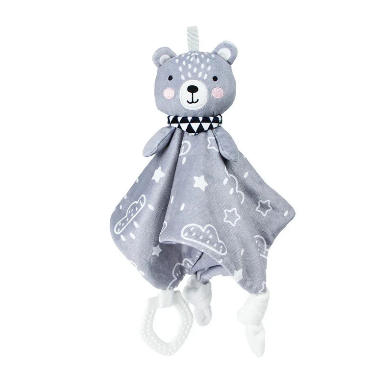 Baby Blanket Comforter Toys Plush Bunny Elephant Sleeping Towel Baby Rattles Stuffed Animals Appease Baby Toys 0 12 Months