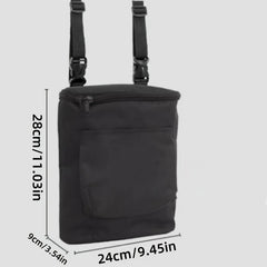 Multi Functional Bicycle Clutch with Large Capacity, Electric and Motorcycle Front Zipper Storage, Motorcycle Accessories|