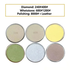 New 2023 Sharpening Stone Whetstone Rolling Knife Sharpener Diamond DIY Tool Grindstone Woodwork Kitchen Gadgets