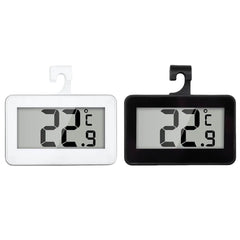 Mini Refrigerator Fridge Thermometer Waterproof Digital Freezer Thermometer with Hook Digital Refrigerator Thermometer for Home