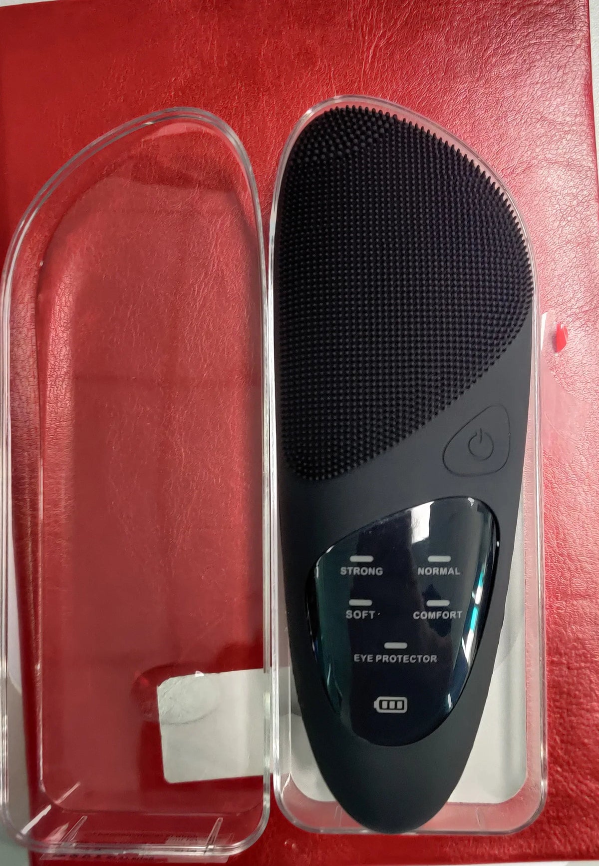 Sonic Heated Facial Cleansing Brush with Eye Massager