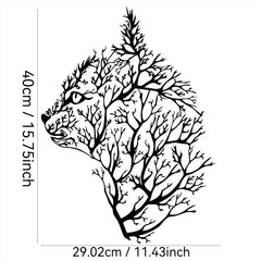 Charming Cat and Tree Metal Wall Art - Minimalist Decor for Bedroom, Living Room, Office - Perfect Housewarming Gift