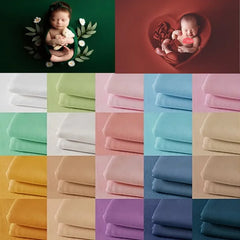 150*170cm Newborn Photography Props Blanket Wrap Backdrop Stretchable Fabrics Shoot Studio Accessories