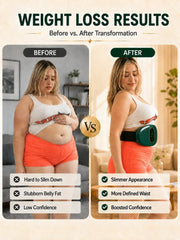 Slimming Machine for Women, Electric Abdominal Fat Burner, Anti-Cellulite Massage Belt, Body Shaping & Belly Fat Removal