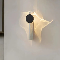 Modern LED Wall Light Rotatable Corrugated Wall lamp Stainless Steel Atmosphere Wall Sconces Hotel Bedroom Bedhead Lights