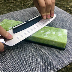 Natural 10000 Honing Tool Super Fine Green Agate Stone Polishing Finishing Bar Whetstone Sharpening for Kitchen Knife Sharpener