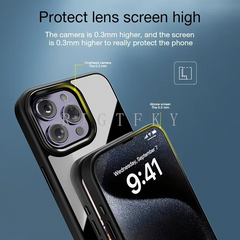 NFC Smart Screen Projection E Ink Painting Picture Phone Case For iPhone 17Pro Max 16 15 14 13 12Pro Cartoon Cover Battery Free