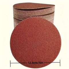 15/60Pcs Sheet 5 Inch Premium Sandpaper Set - 60 to 1000 Grain Size for High Efficiency Polishing of Metals, Wood and Non-Metals
