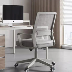 Height-Adjustable Recliner Chair - Ergonomic Rocking Office Chair with Wheels, Multi-Purpose Armchair for Living Room