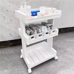 Hairdressing Storage Professional Aesthetic Cart Wheels Beauty Salon Tray Salon Equipment Furniture Commercial Furniture