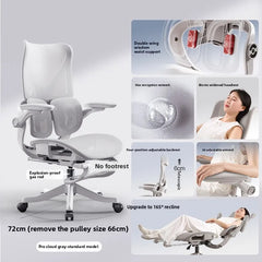 Durable Ergonomic chair Floating wing waist support Computer chair Office chair Back chair Household e-sports chair