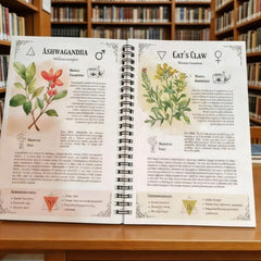 Natural Healing Handbook Spiral Bound Guidebook For Herbal Remedies And Holistic Health Support With Step By Step Protocols