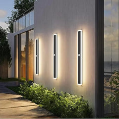 Outdoor Wall Light IP65 Waterproof 110- 240V  Porch Lamp LED Long Garden Lamp Villa Garage Lighting Fixture porch Home decor