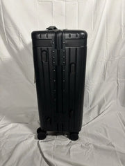 Carl Friedrik Carry-On Black Luggage Hard Shell Suitcase TSA Lock Spinner