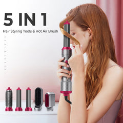 5-in-1 Negative Ion Hot Air Styling Brush