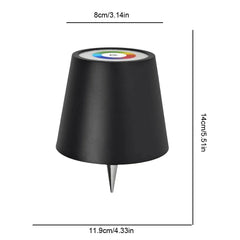 Wireless Table Lamp For Wine Bottles LED Bottle Light For Outdoor Use Touch Control Ideal For Restaurants Bars Festival Party