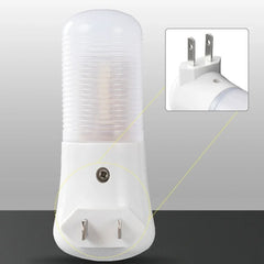 LED Night Lamps Bedside  EU/US Plug Push Button Switch Bedroom Lighting Lamp Baby Room Corridor Home Decortion ABS Night Lights
