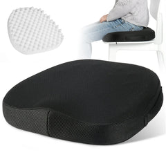 Comfortable breathable seat cushion - wave shaped sponge massage seat cushion can relieve the pressure on hips, butt cushion