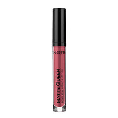 Note Cosmetics Matte Queen Liquid Lipstick - Long Lasting, Highly Pigmented Lip Color