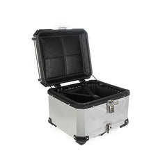 Motorcycle Top Case 55L Universal Motorcycle Rear Box Aluminum Alloy Motorbike Trunk Travel Luggage Storage Tour Tail Box
