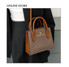 New Michael Kors Women's Fashion Casual Cross Shoulder Bag MK Handbag Business Travel Bag Multi Functional Letter Bag