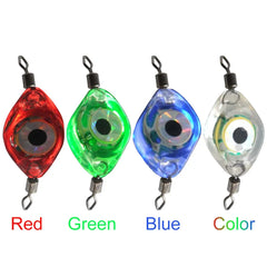 Fishing Lure Light Eye Shape Fishing Lure Light LED Waterproof Sensing Deep Drop for Seawater Freshwater for Underwater
