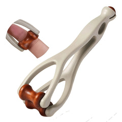 Finger Massager Solid Wood Finger Massage Roller Joint Massage Roller Acupoint Meridian 360 Roller Finger Massager Promote Blood