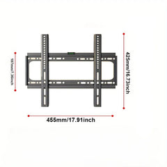 BEISHI Universal TV Wall Mount Bracket for Most 25-60 Inch LED Plasma TV Mount up to VESA 400x400mm and 110 LBS Loading Capacity