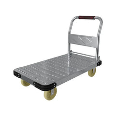 Heavy Duty Foldable Garden Cart Utility Wagon All Terrain Wheels Steel Dump Bed Hauling Mulch Firewood Plants Tools Carrito
