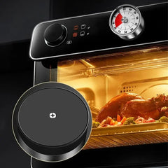 New Stainless Steel Visual Timer Mechanical Kitchen Timer 60-Minutes Alarm Cooking Timer With Loud Alarm Magnetic Clock Timer