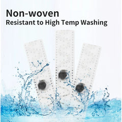 100pcs UHF RFID Tag UHF Sew Soft Textile Non-Woven Label Laundry Tag RFID Laundry Tag