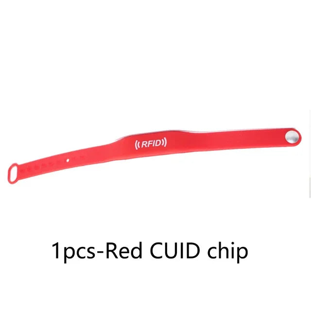 1Pcs CUID Gen2 Smart Chip Changeable Wristband RFID NFC Rewritable Tag 13.56Mhz 1K S50 Copy Token Clone Iso14443a Badge