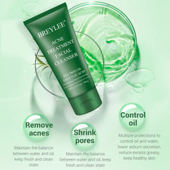 BREYLEE Clarifying Skincare Set — Cleanser, Toner, Cream & Mask