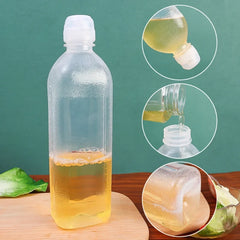 1000ML Squeeze Seasoning Bottles Screaming Oil Control Bottle High Temperature Oil Resistance Soy Multifunction Sauce Oil Bottle