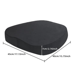 Summer Cool Seat Cushion Breathable Cool-feeling Fabric Butt Pad Car Seat Soft Office Home Stool Butt Cooling Pad