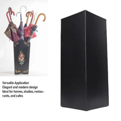 Umbrella Stand Umbrella Holder for Entryway Metal Square Umbrella Rack Organizer Freestanding for Canes Walking Sticks