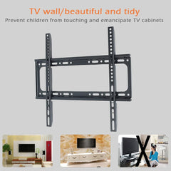26-63 inch TV Wall Mount Bracket Universal TV Mount Monitor Holder Adjustable Low Profile Flat TV Wall Mount for LCD LED Monitor