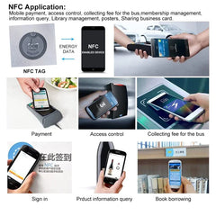 UID Rewritable Electronic Tag RFID Clone Key 13.56Mhz 1K S50 Changeable Smart Chip Card NFC Replicator Copy Token Sticker