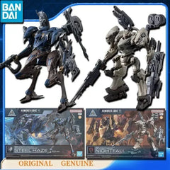 Bandai Original Genuine Gundam 30MM ARMORED CORE VI STEEL HAZE NIGHTFALL Anime Action Figures Toys Gift Assembly Model Ornaments