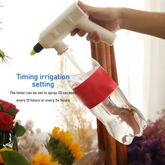 Battery Powered Sprayer Head Wide Compatibility Electric Plant Sprayer Spout Automatic USB Rechargeable Plastic for Home