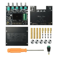 2.1 Channel BL Digital Power Amplifier Module with Subwoofer Output High Low Bass Adjustment 100W+50W+50W High Fidelity Bluetooth 5.0 Audio Board