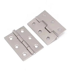 10pcs Stainless Steel Door Hinges Cabinet Doors Windows Wooden Box Flat Hinge Home Furniture Hardware Accessories Escritorio