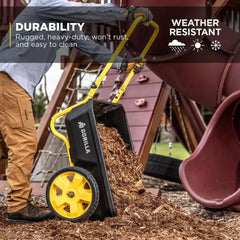 4 Cu. Ft. Poly Utility Garden Cart, 300 Lbs. Capacity, 12 In. No-Flat Tires, Ext